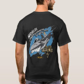 FU Hightech- Eagle - (dunkle Farbe) T-Shirt (Rückseite)