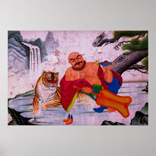 Fu Hu Luohan Print Poster (Vorne)