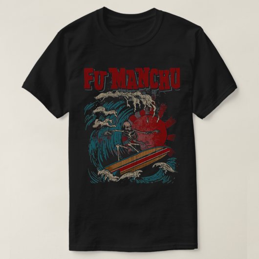 Fu Manchu Band Rockstar-Band Fu Manchu Fu T-Shirt (Design vorne)