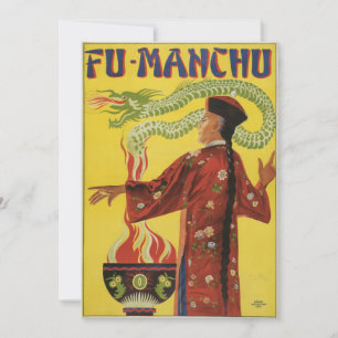 Fu-Manchu Magician-Werbung