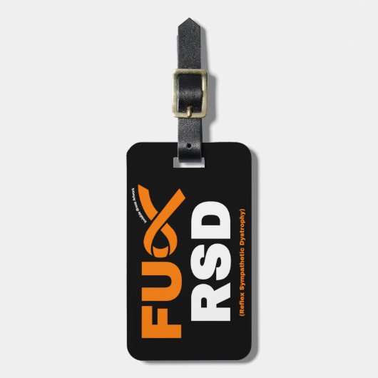 FU RSD GEPÄCKANHÄNGER (Vorderseite vertikal)