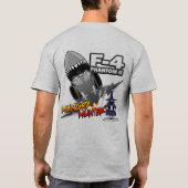 FU Weasel-Entwurf (hellfarbig) T-Shirt (Rückseite)