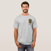 FU Weasel-Entwurf (hellfarbig) T-Shirt (Vorne ganz)