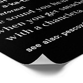 Fuacata Definition Funny Cuban Miami Cuban Cuba Hi Poster (Ecke)