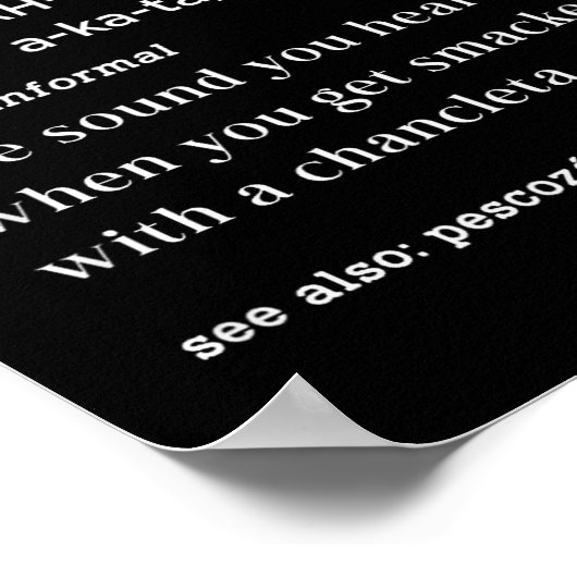 Fuacata Definition Funny Cuban Miami Cuban Cuba Hi Poster (Ecke)