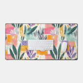 Fuavism Style Garden Pots Muster Schreibtischunterlage (Tastatur & Maus)