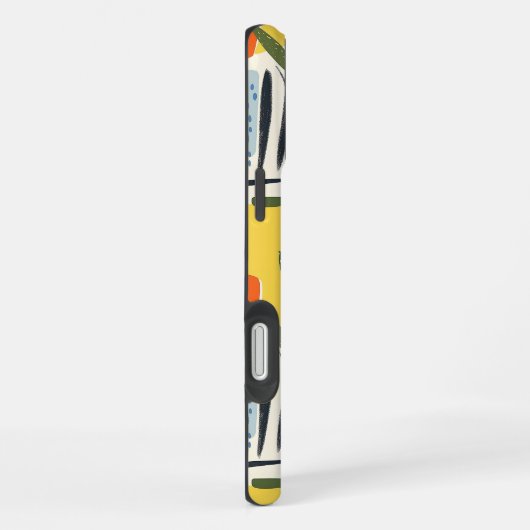 Fuavism Style Lebhafte Farben Garten Pot iPhone Hülle (Rechte Seite)