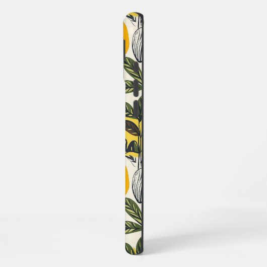 Fuavism Style Lebhafte Farben Garten Pot iPhone Hülle (Linke Seite)