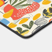 Fuavism Style Lebhafte Farben Garten Pot Schreibtischunterlage (Ecke)