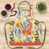 Fuavism Style Lebhafte Farben Garten Pot Schürze