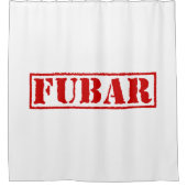 FUBAR DUSCHVORHANG (Vorderseite)