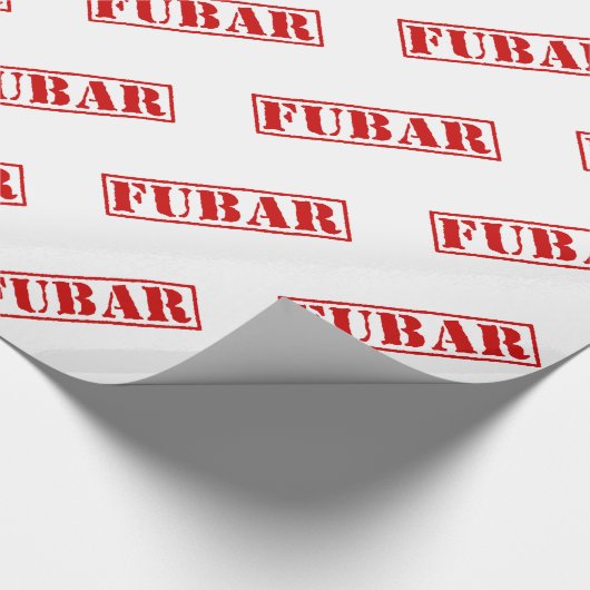 FUBAR GESCHENKPAPIER (Ecke)