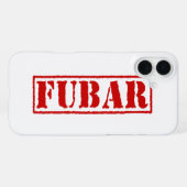 FUBAR iPhone HÜLLE (Rückseite (Horizontal))