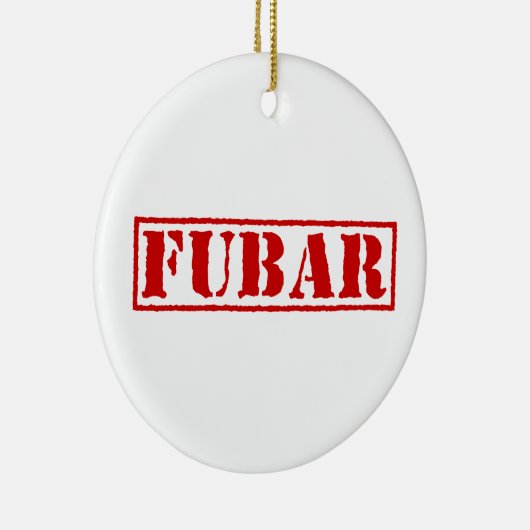 FUBAR KERAMIK ORNAMENT (Rechts)