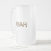 FUBAR MATTGLAS BIERGLAS (Vorderseite Links)