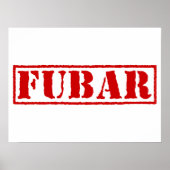 FUBAR POSTER (Vorne)