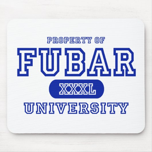 Fubar Universität Mousepad (Vorne)
