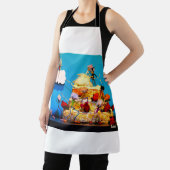 Fubby bruiloft met cupido die voor liefde zorgt. schürze (InSitu)