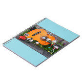 Fubby creaties die Paso Doble dansen en muziek mak Notizblock (Linke Seite)