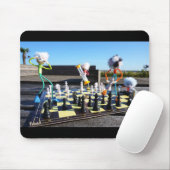 Fubby die schaakspel spelen. mousepad (Mit Mouse)