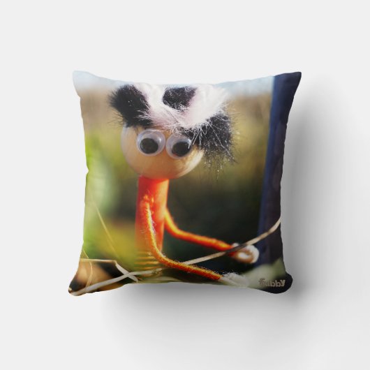 Fubby, een fantasie poppetje. kissen (Rückseite)