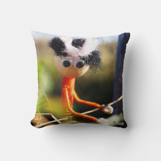 Fubby, een fantasie poppetje. kissen (Vorderseite)