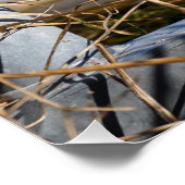 Fubby fantasie, op de vlucht voor een dier. poster (Ecke)