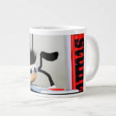 Fubby hangend als de scene van Tom Cruise. Jumbo-Tasse (Vorderseite Rechts)