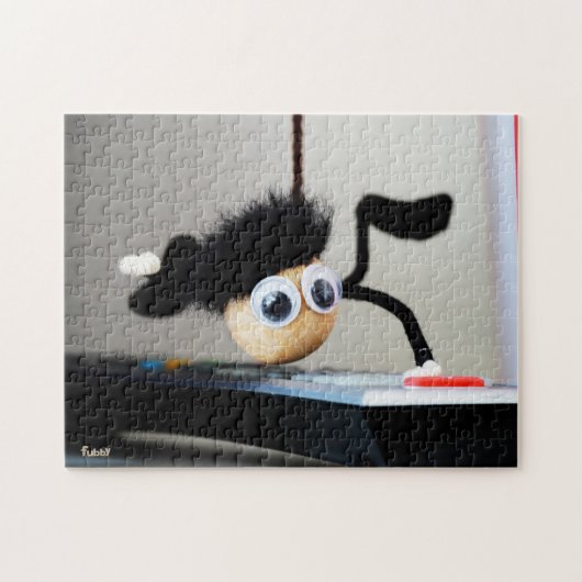 Fubby hangend als de scene van Tom Cruise. Puzzle (Horizontal)