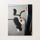 Fubby hangend als de scene van Tom Cruise. Puzzle (Vertikal)