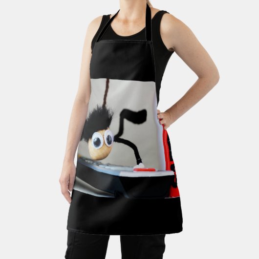 Fubby hangend als de scene van Tom Cruise. Schürze (InSitu)