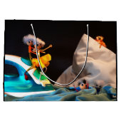 Fubby in de iconische Fimscene van de Titanic. Große Geschenktüte (Rückseite)