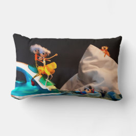 Fubby in de iconische Fimscene van de Titanic. Lendenkissen