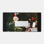 Fubby Kerst humor fine-art. Schreibtischunterlage (Tastatur & Maus)