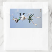 Fubby krachten, Hang in There, I got you Rechteckiger Aufkleber (Tasche)