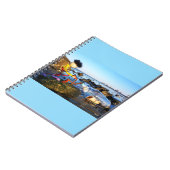 Fubby met flessenpost aan de kust. notizblock (Linke Seite)