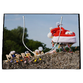 Fubby met kerstmuts avontuur. große geschenktüte