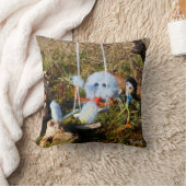 Fubby monster op de schommel. kissen (Decke)