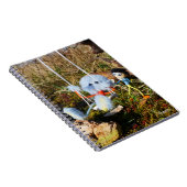 Fubby monster op de schommel. notizblock (Rechte Seite)