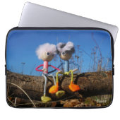 Fubby paartje dat romantisch verliefd zitten. laptopschutzhülle (Vorderseite)