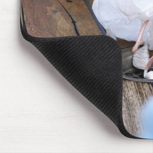 Fubby poppetje als Marilyn Monroe verkleed. Mousepad (Ecke)