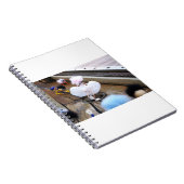 Fubby poppetje als Marilyn Monroe verkleed. Notizblock (Rechte Seite)