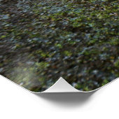 Fubby poppetje dat in een muur zit. poster (Ecke)