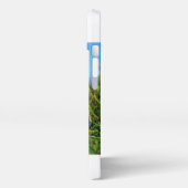 Fubby poppetjes die dansen met Narcissenjurk. iPhone Hülle (Linke Seite)