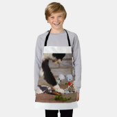 Fubby spelend met hun vriend de poes. schürze (Getragen)