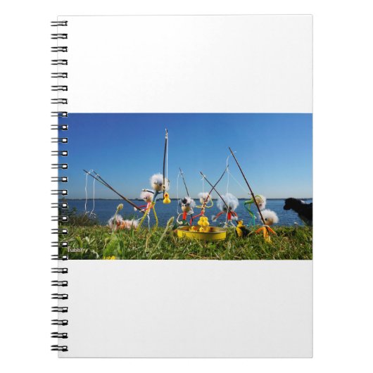 Fubby's actief met het hengelspel. notizblock (Vorderseite)