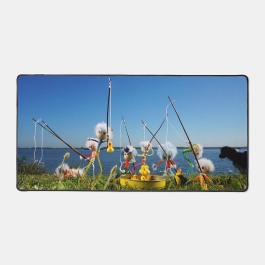 Fubby's actief met het hengelspel. schreibtischunterlage (Vorderseite)