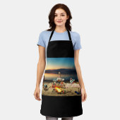 Fubby's bij kampvuur met marchmello's. schürze (Getragen)