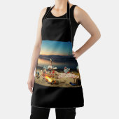 Fubby's bij kampvuur met marchmello's. schürze (InSitu)