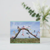 Fubby's die aan het Skaten zijn. Postkarte (Stehend Vorderseite)